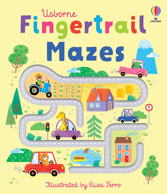 Carte pentru copii Usborne Fingertrail Mazes