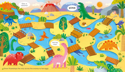 Carte pentru copii Usborne Fingertrail Mazes