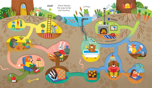 Carte pentru copii Usborne Fingertrail Mazes