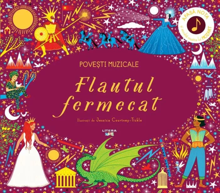 Carte muzicala pentru copii Povesti Muzicale Flautul