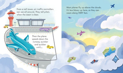 Carte Usborne educativa, cu ferestre pentru copii