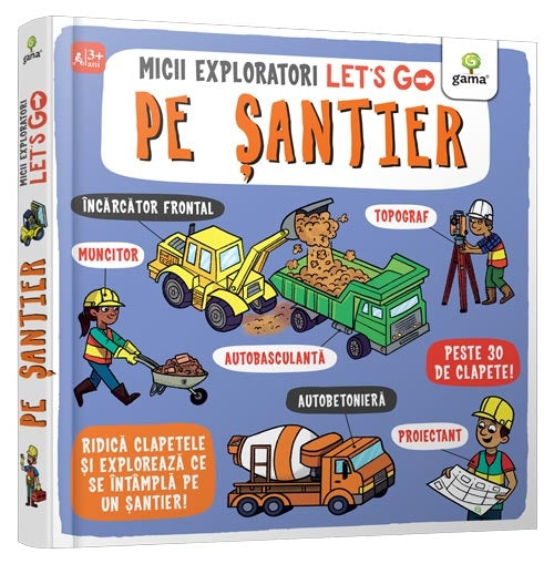 Carte educativa cu clapete, pentru copii