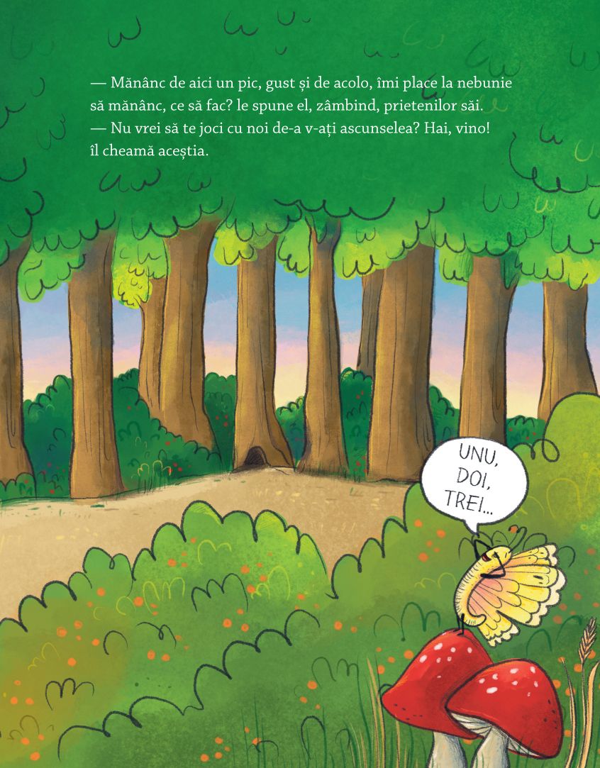 Carte de povesti pentru copii in limba romana Ratonul Pofticios