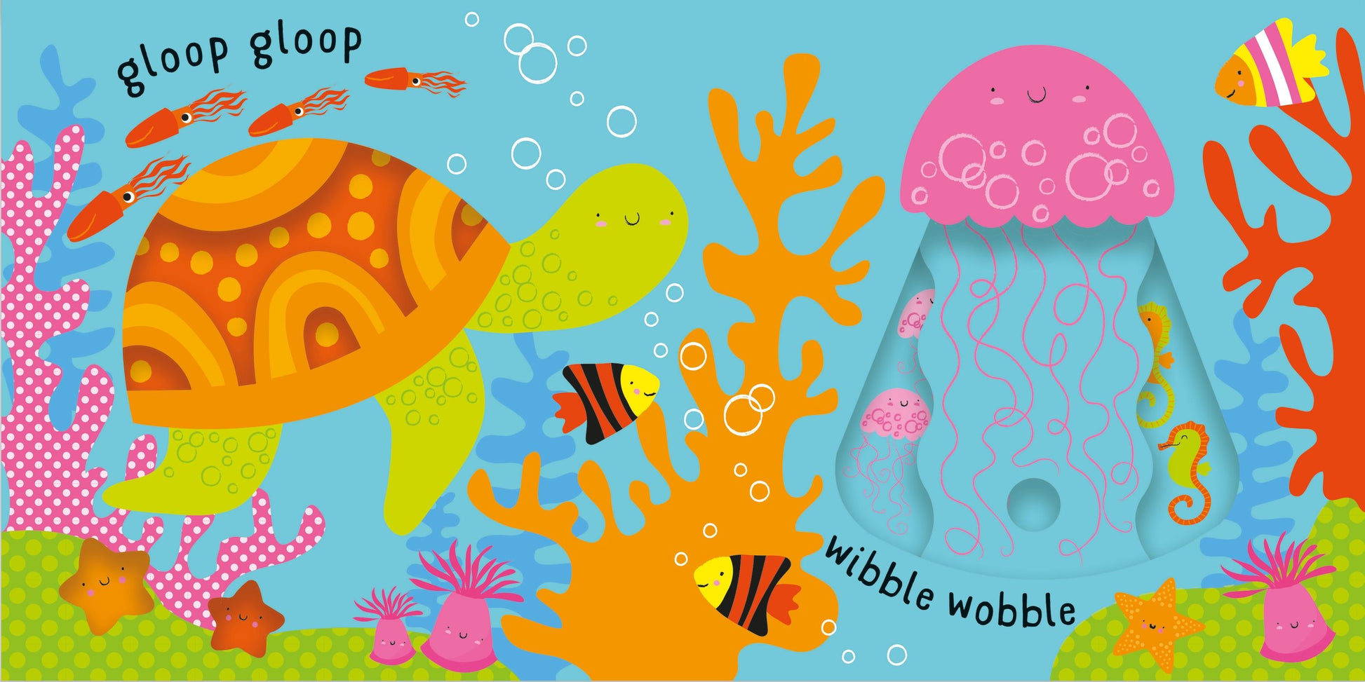 Carte pentru bebelusi si copii Usborne Slide and See Under the Sea