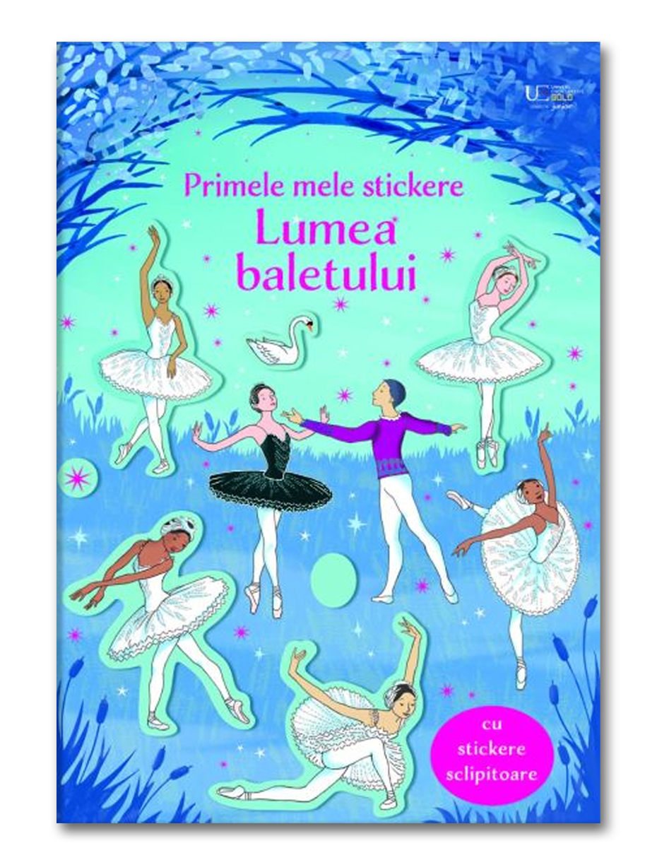 Carte Usborne pentru copii cu stickere autocolante in limba romana