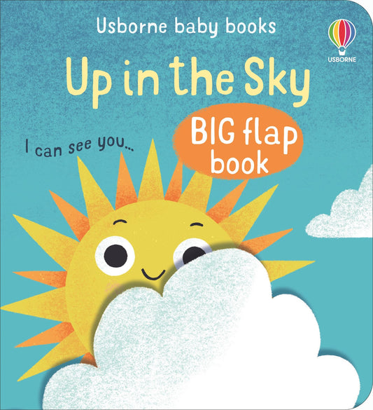 Carte cu clapete pentru copii Usborne Up in the Sky