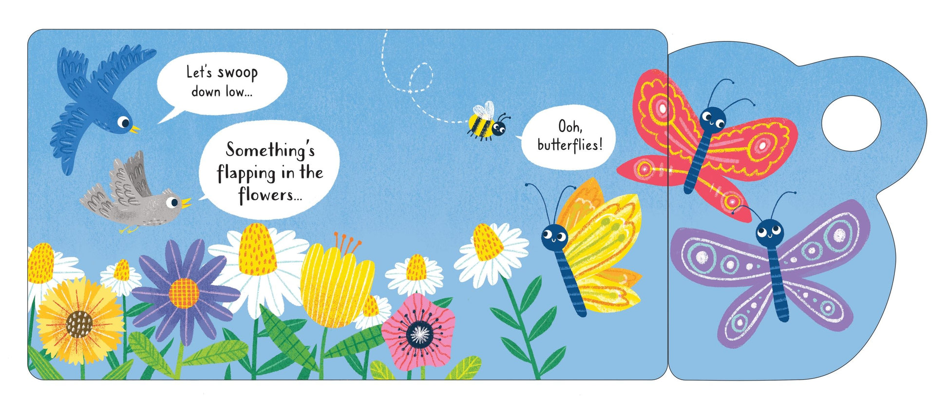 Carte cu clapete pentru copii Usborne Up in the Sky