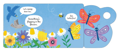 Carte cu clapete pentru copii Usborne Up in the Sky