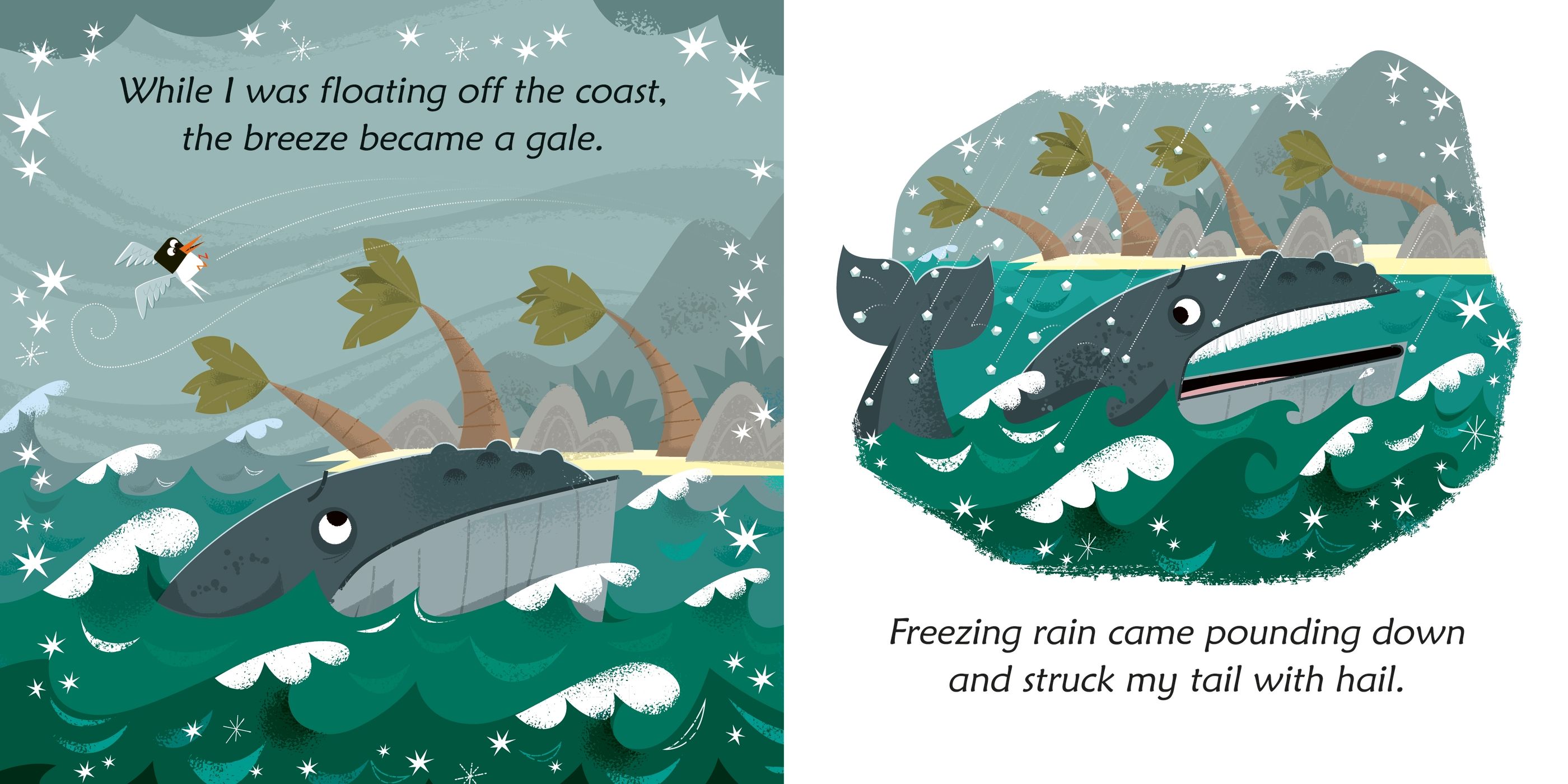 Carte cu povesti ritmate pentru copii Usborne Whale Tells a Tale