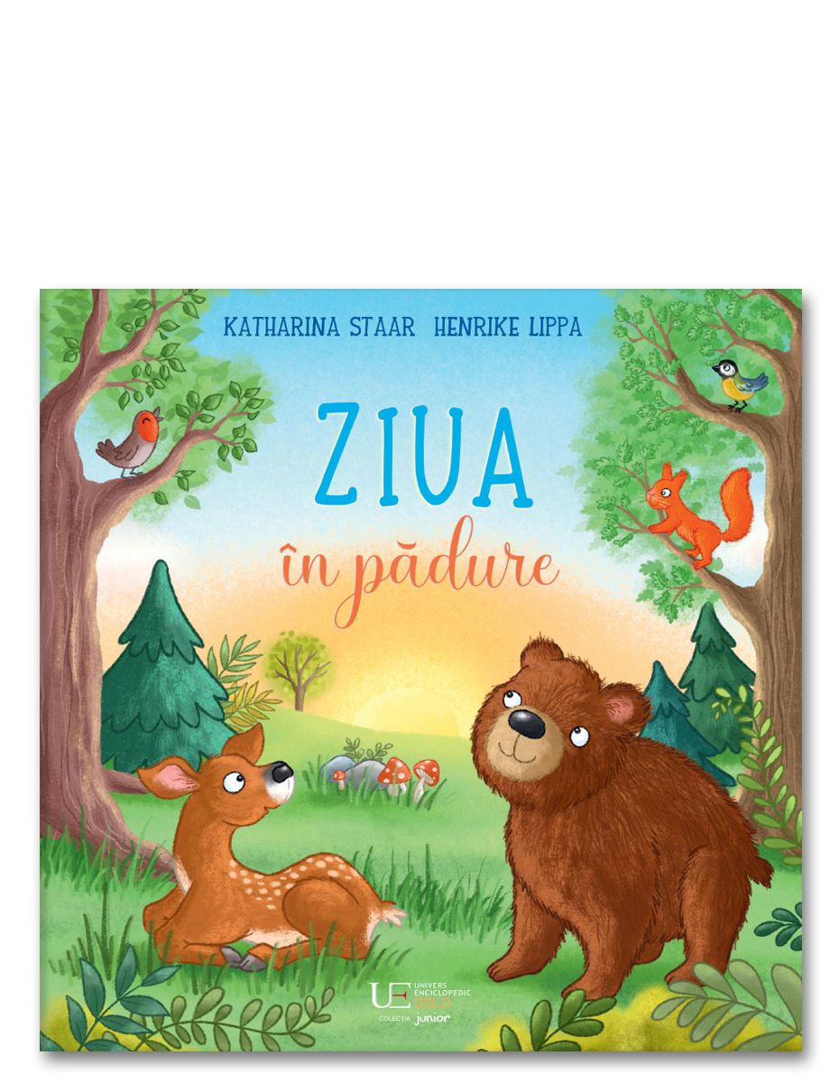 Carte de povesti pentru copii in limba romana Ziua in Padure